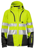 Projob DAMEN Warnschutz-Jacke, 3-lagig Gefüttert aus Softshell, EN ISO 20471 Klasse 3 - WERBE-WELT.SHOP