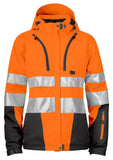 Projob DAMEN Warnschutz-Jacke, 3-lagig Gefüttert aus Softshell, EN ISO 20471 Klasse 3 - WERBE-WELT.SHOP