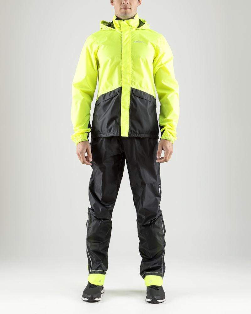 Regenkombi für Herren in Signalfarben - Craft Transit Rain Set - WERBE-WELT.SHOP