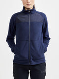 Sportliche Outdoor Fleece Jacke für Damen - Craft Explore Fleece Mid - WERBE-WELT.SHOP