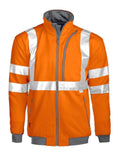 Warnschutz Sweat Jacke mit Reflektoren für Herren - WERBE-WELT.SHOP