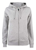 Hoodie für Damen-Premium Hoodie mit Reissverschluss - WERBE-WELT.SHOP