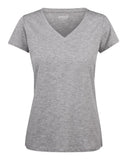 Modernes T-Shirt mit V-Neck  für Damen - WERBE-WELT.SHOP