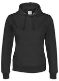 Damen Hoodie mit Kapuzen aus Sweatshirt Stoff-Hood Lady