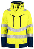 Projob Herren Wind- und Wasserdichter Parka 3-in-1 EN ISO 20471 Klasse 3/2 - 646417 - WERBE-WELT.SHOP