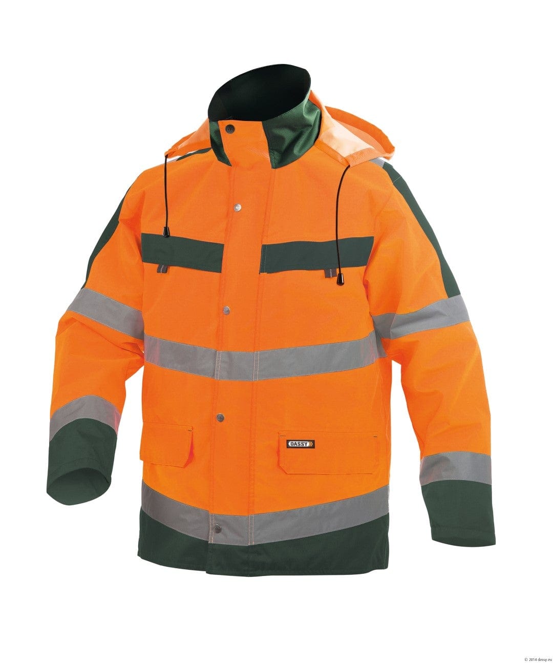 Dassy Warnschutz Jacke Regen-Parka aus atmungsaktivem Gewebe - Atlantis - WERBE-WELT.SHOP